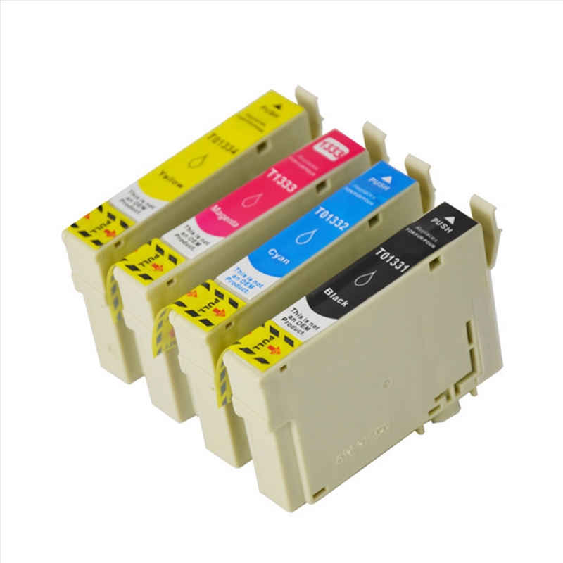 133 Compatible Pigment Series Inkjet Set 4 Cartridges [Boxed Set]/Product Detail/Stationery