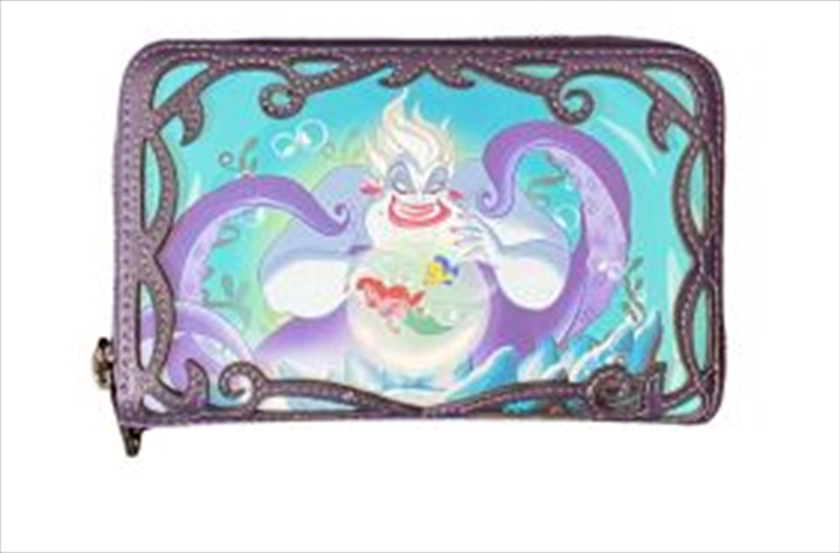 Loungefly Disney Villains - Ursula Scene Zip Wallet RS/Product Detail/Wallets