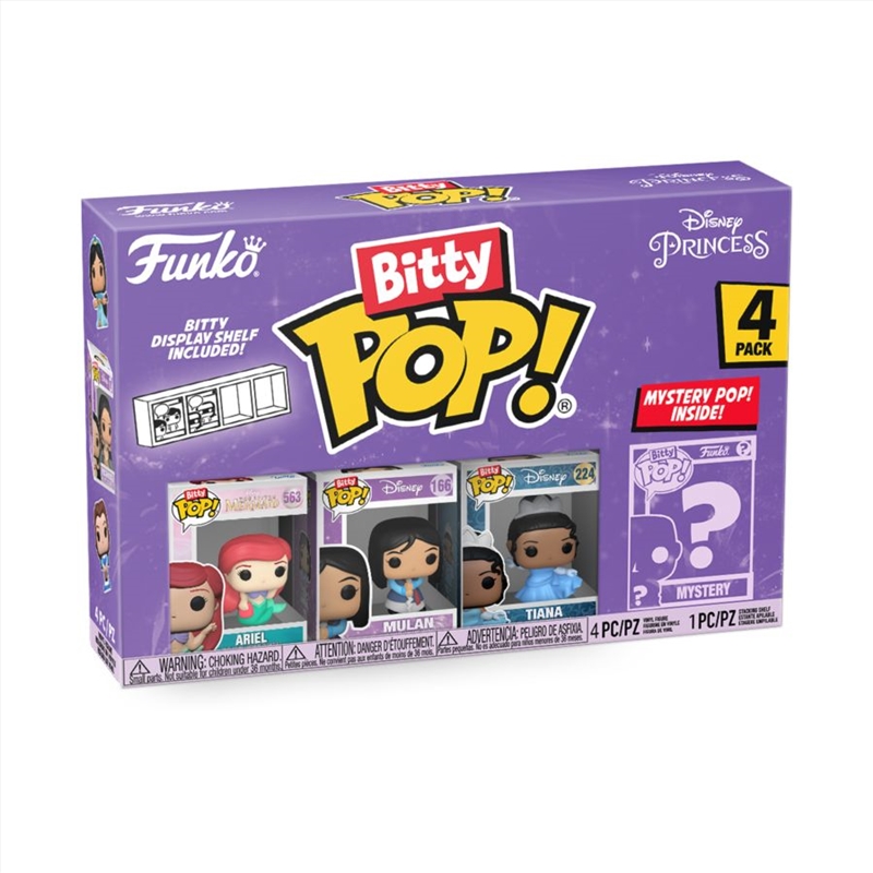 Disney Princess - Ariel Bitty Pop! 4-Pack/Product Detail/Funko Collections