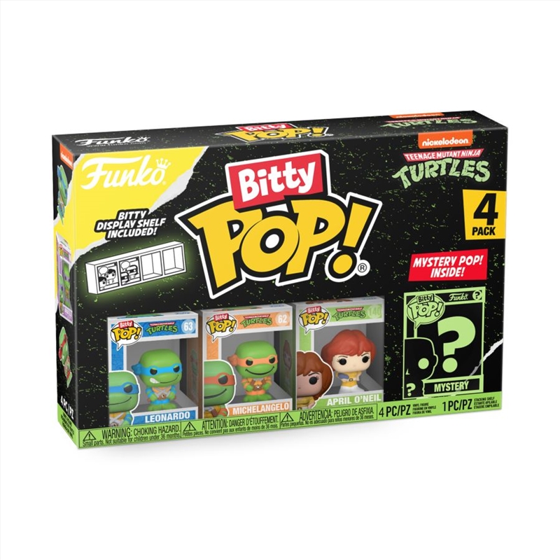 Teenage Mutant Ninja Turtles - Leonardo Bitty Pop! 4-Pack/Product Detail/Funko Collections