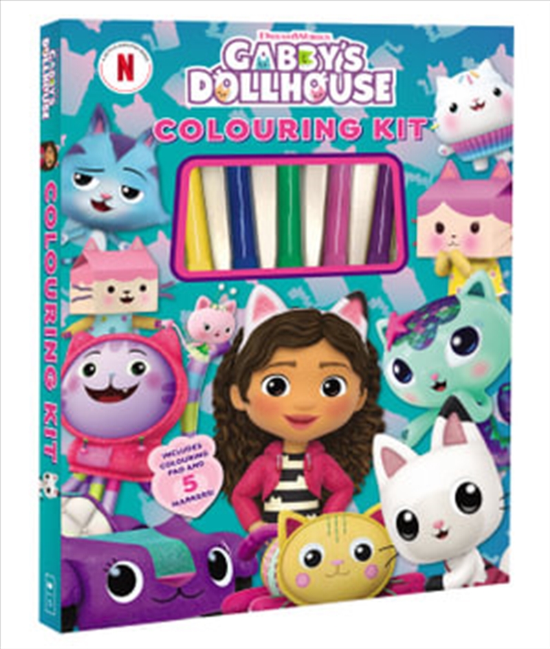 Gabby's Dollhouse: Colouring Kit/Product Detail/Kids Colouring