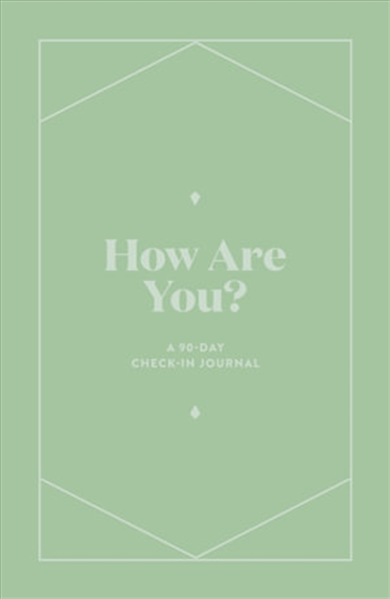 How Are You? A 90-day Check-in Journal/Product Detail/Reading