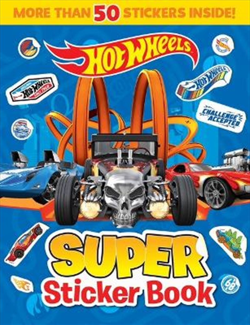 Hot Wheels Super Sticker Book/Product Detail/Arts & Crafts Supplies