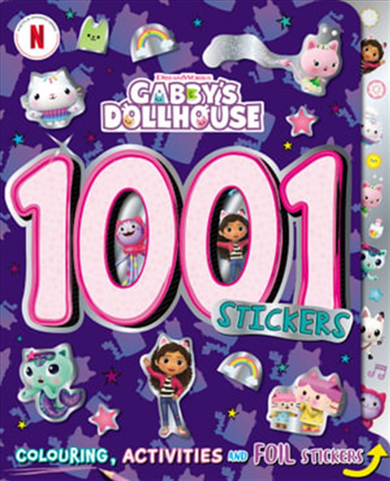 Gabby's Dollhouse: 1001 Stickers/Product Detail/Kids Activity Books