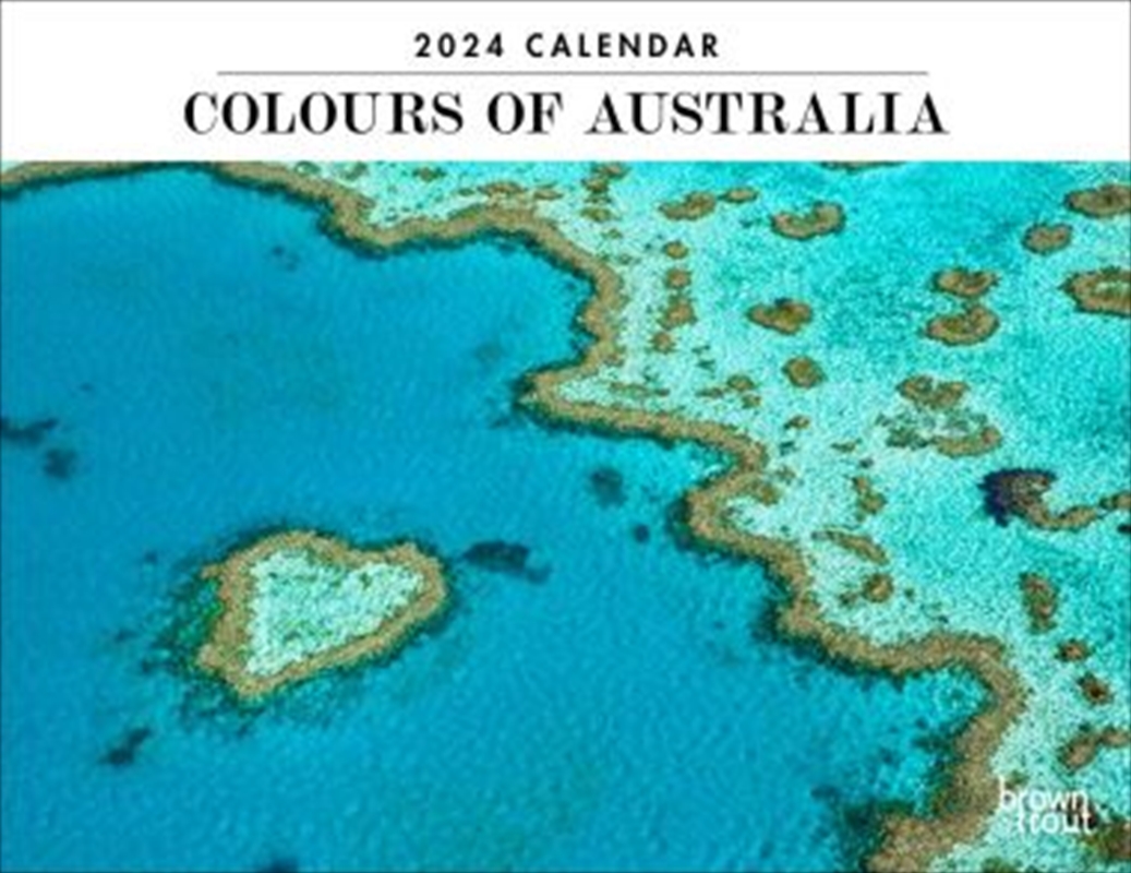 Colours of Australia  2024 12 x 19 Inch Monthly Horizontal Wall Calendar/Product Detail/Calendars & Diaries