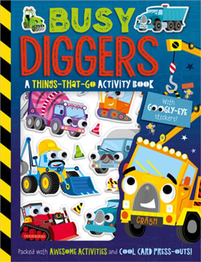 Busy Diggers: A Things-That-Go Activity Book/Product Detail/Kids Activity Books