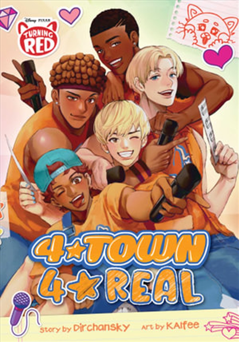 Disney and Pixar's Turning Red: 4*Town 4*Real/Product Detail/Manga