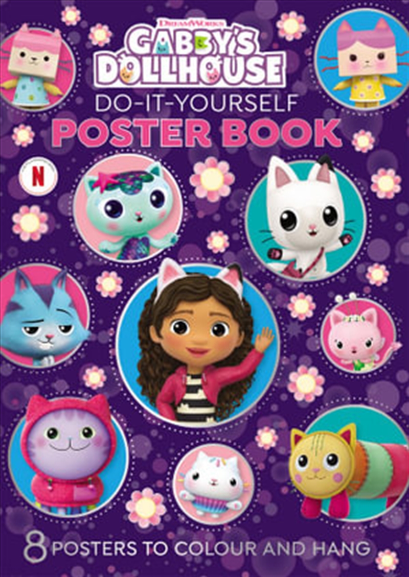 Gabby's Dollhouse: Do-It-Yourself Poster Book/Product Detail/Kids Activity Books