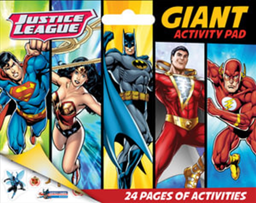 Justice League: Giant Activity Pad/Product Detail/Kids Activity Books