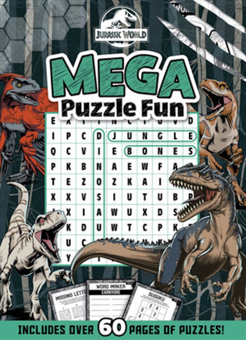 Jurassic World: Mega Puzzle Fun/Product Detail/Kids Activity Books