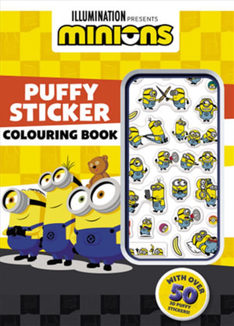 Minions: Puffy Sticker Colouring Book/Product Detail/Kids Colouring