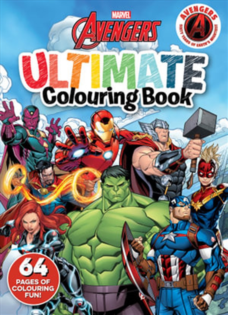 Avengers 60th Anniversary: Ultimate Colouring Book/Product Detail/Kids Colouring