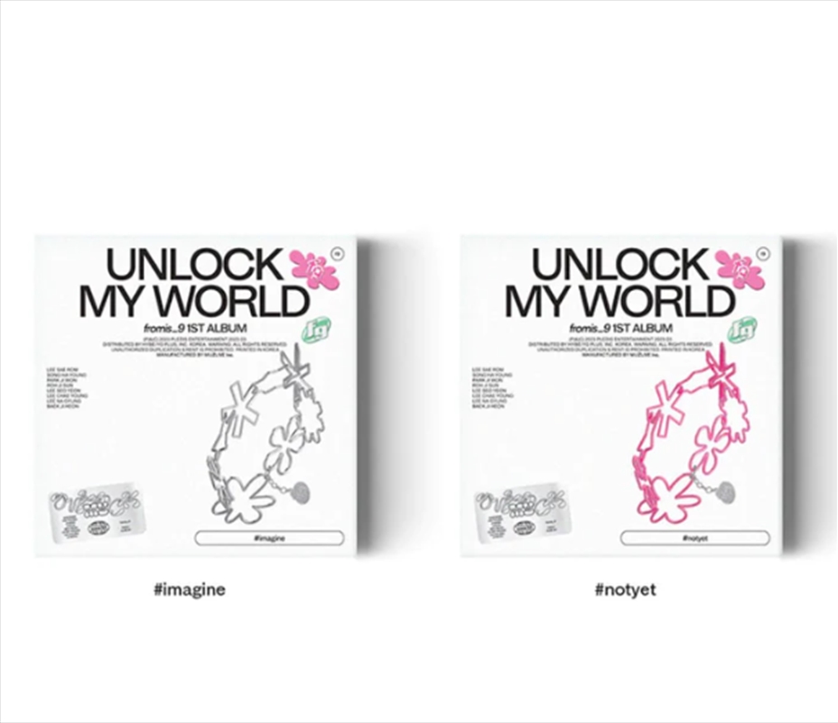 Unlock My World: 1st Album: Kit Ver SET/Product Detail/World