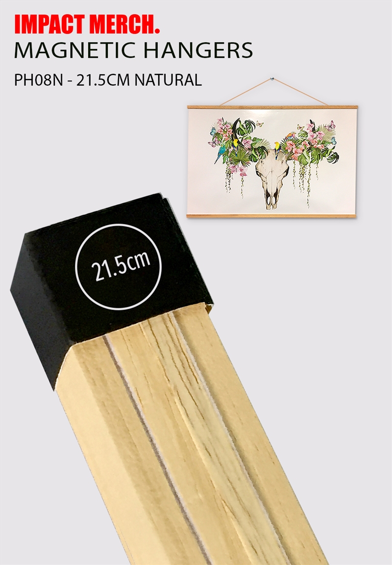 Wooden Hanger 21.5cm Natural/Product Detail/Decor