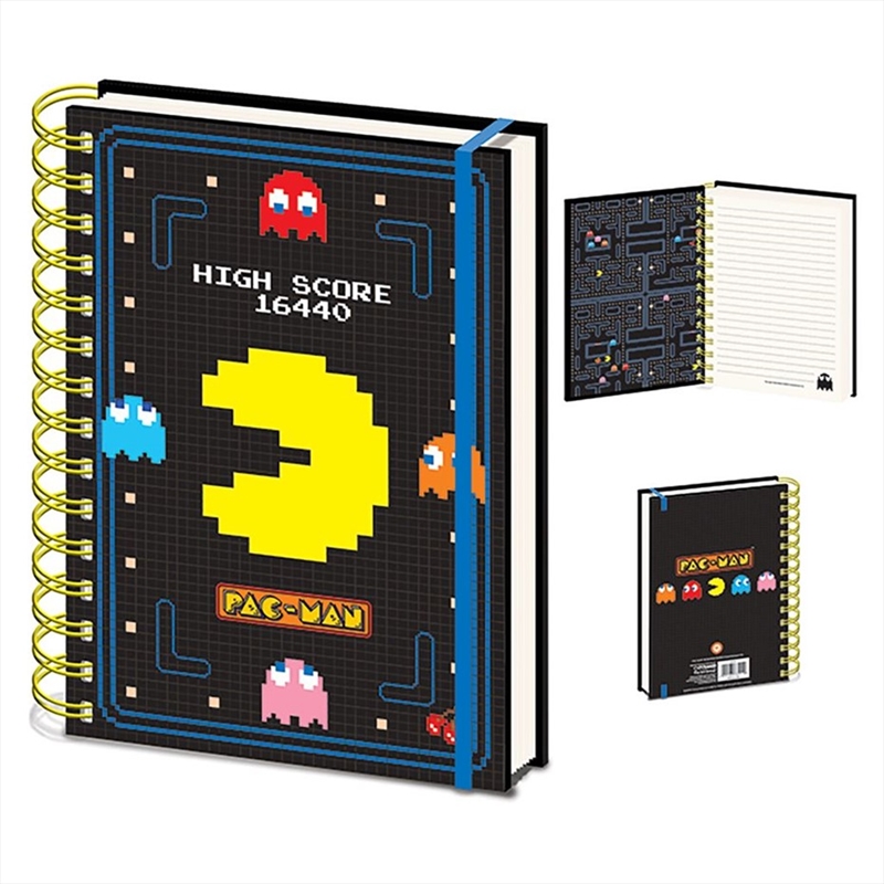 Pac-Man - High Score - A5 Notebook/Product Detail/Notebooks & Journals