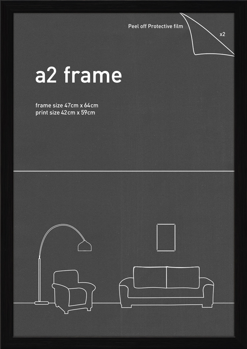 A2 Frame Black/Product Detail/Decor