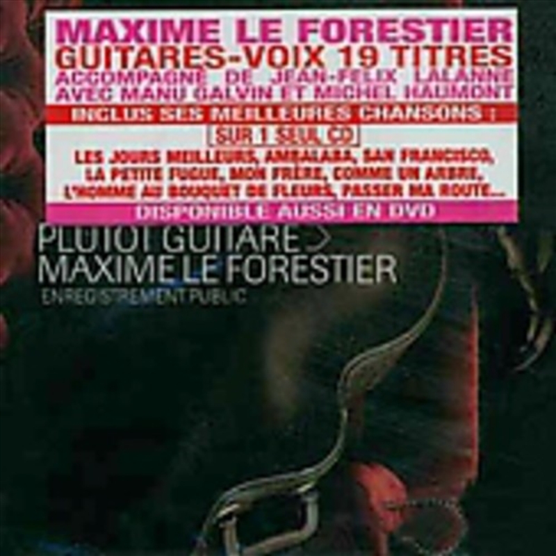 Maxime Le Forestier : Plutot Guitare/Product Detail/World