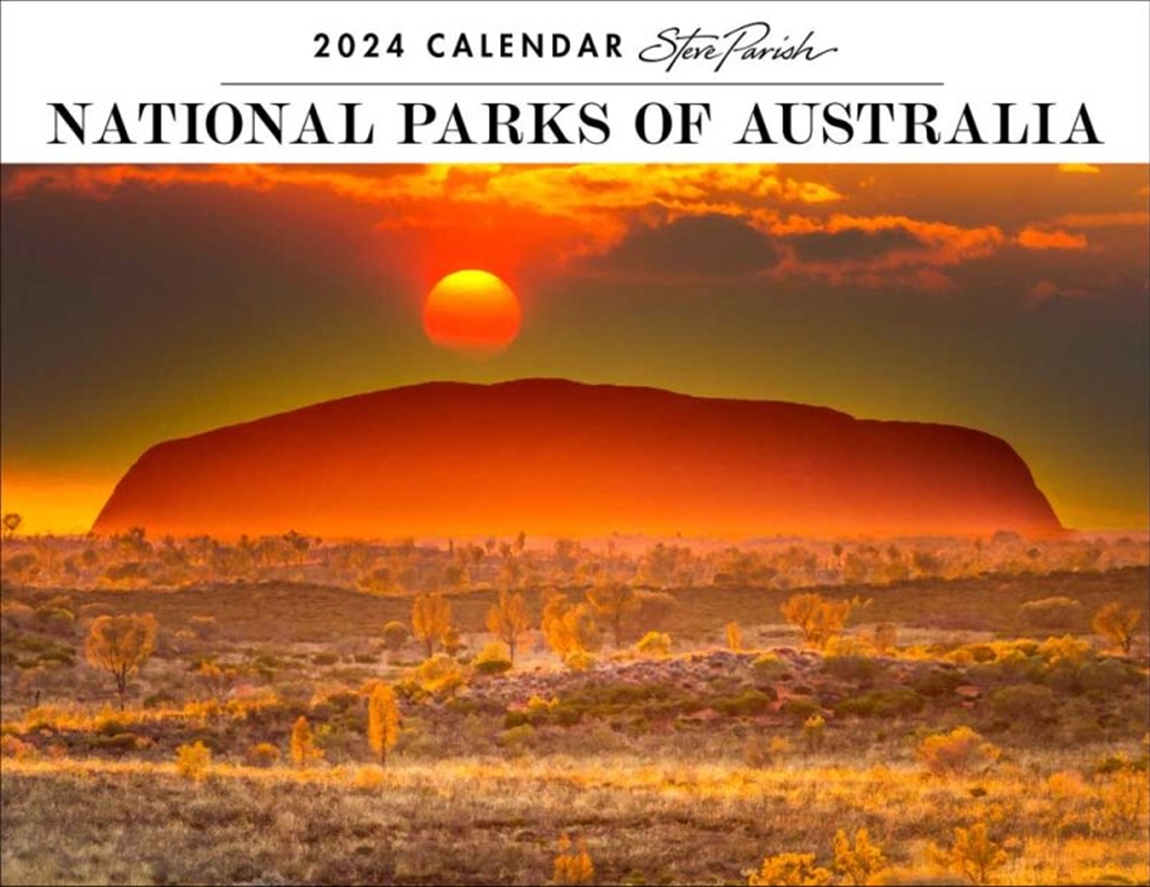 Buy National Parks of Australia Steve Parish 2024 12 x 19 Inch Monthly