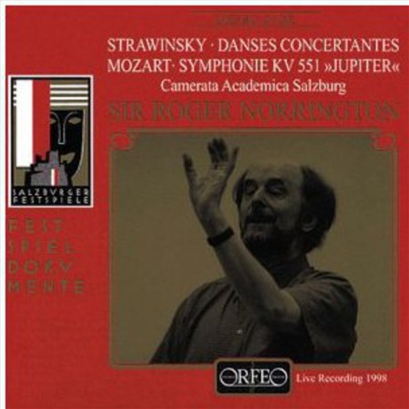 Symphony 41: Jupiter / Danses Concertantes/Product Detail/Classical