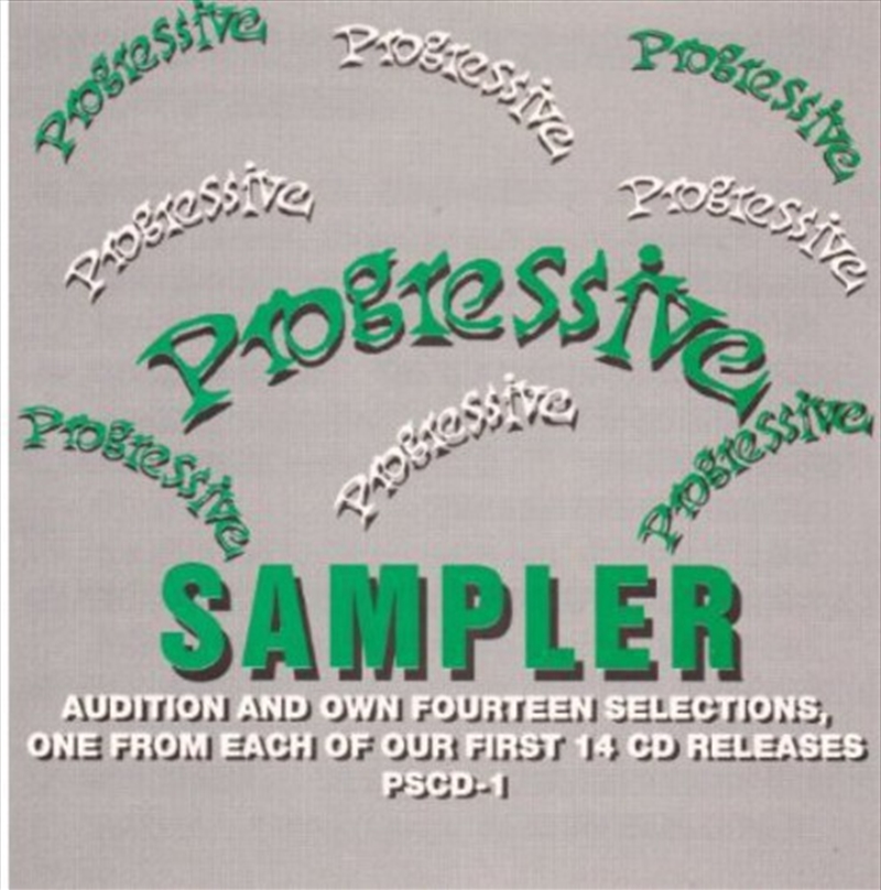 Progressive Records Sampler / Various/Product Detail/Jazz