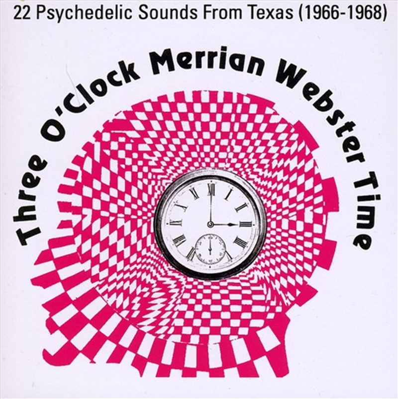 Three OClock Merrian Webster Time/Product Detail/R&B