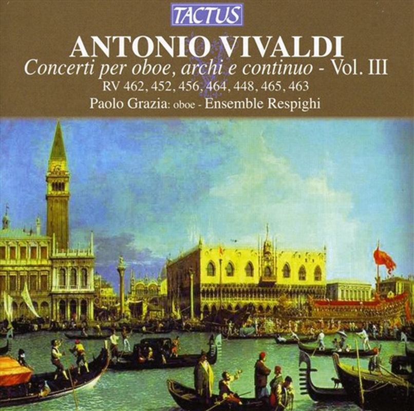 Oboe Concertos 3/Product Detail/Classical