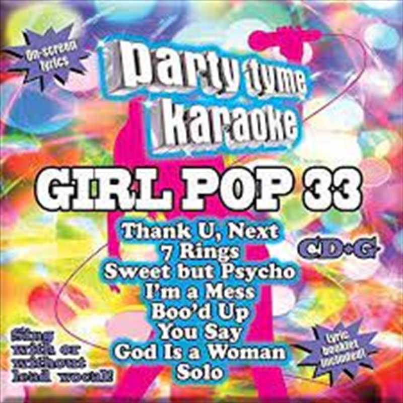 Girl Pop 33/Product Detail/Karaoke