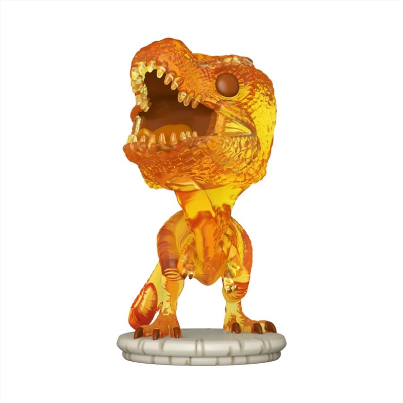 Jurassic Park - Tyrannosaurus Rex (Amber) US Exclusive Translucent Pop! Vinyl/Product Detail/Movies