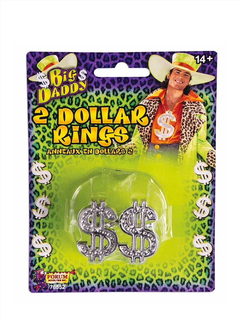 Big Daddy Rings - 2 Per Pack/Product Detail/Costumes