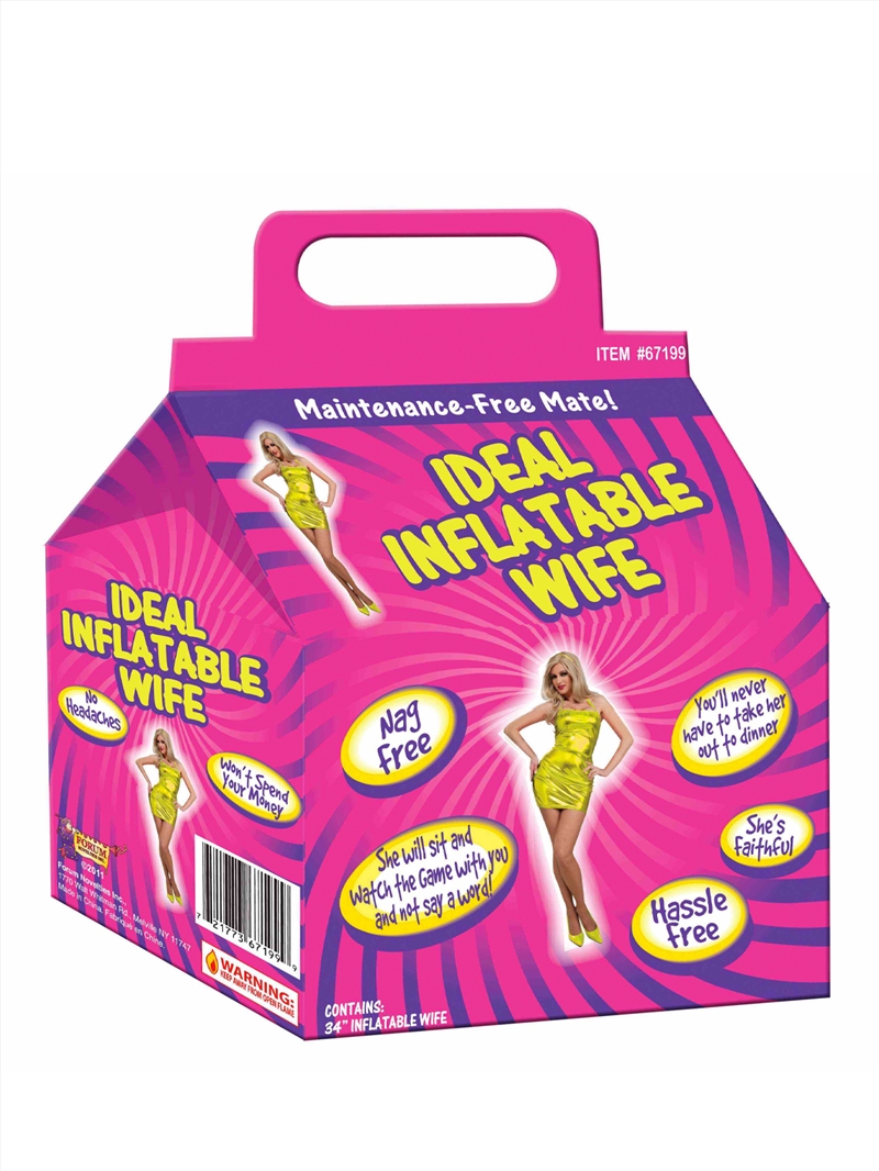 Inflatable Wife Costume - 34" (86Cm) Tall/Product Detail/Costumes