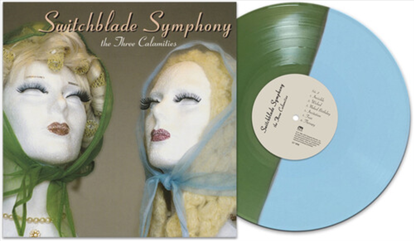 The Three Calamities - Green/ Blue Split/Product Detail/Rock/Pop