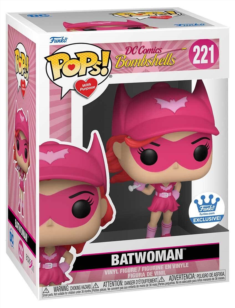 DC Bombshells - Batwoman Breast Cancer Awareness Pop! Vinyl Figure [RS]/Product Detail/Movies