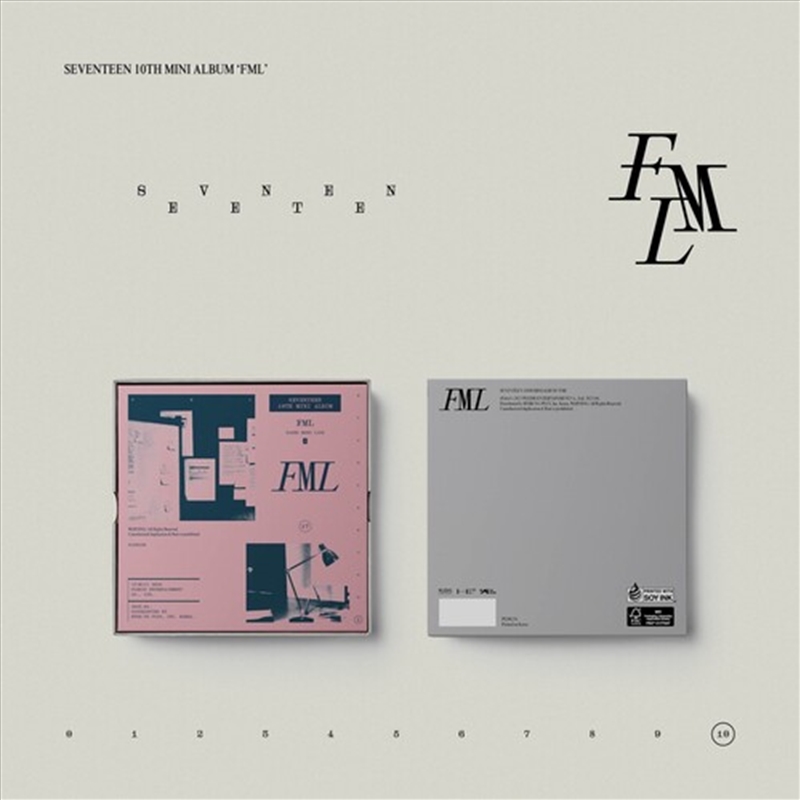 Seventeen 10th Mini Album Fml (Faded Mono Life)/Product Detail/World