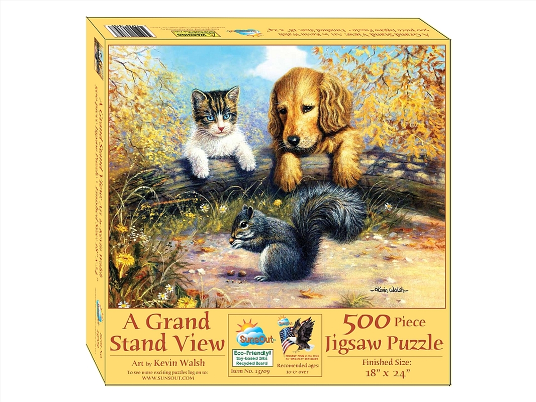 A Grand Stand View 500 Piece/Product Detail/Jigsaw Puzzles