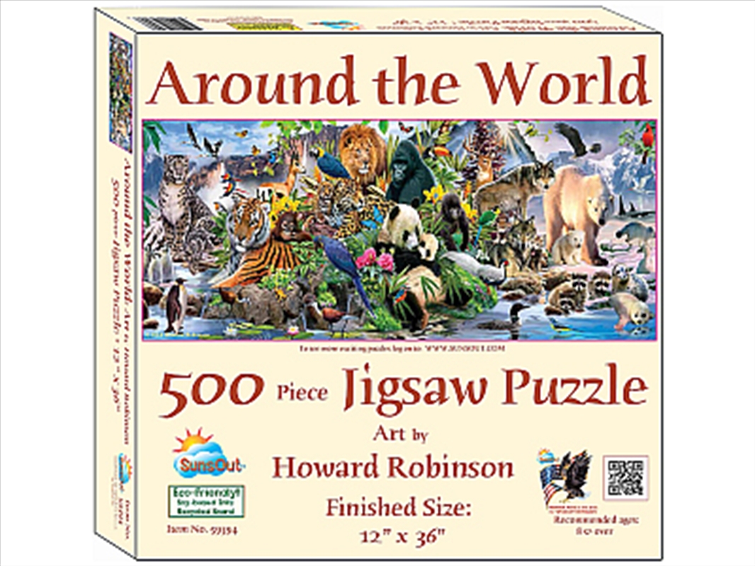 Around The World 500 Piece/Product Detail/Jigsaw Puzzles