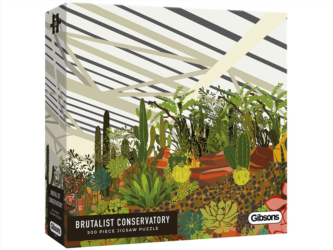 Brutalist Conservatory 500 Piece/Product Detail/Jigsaw Puzzles