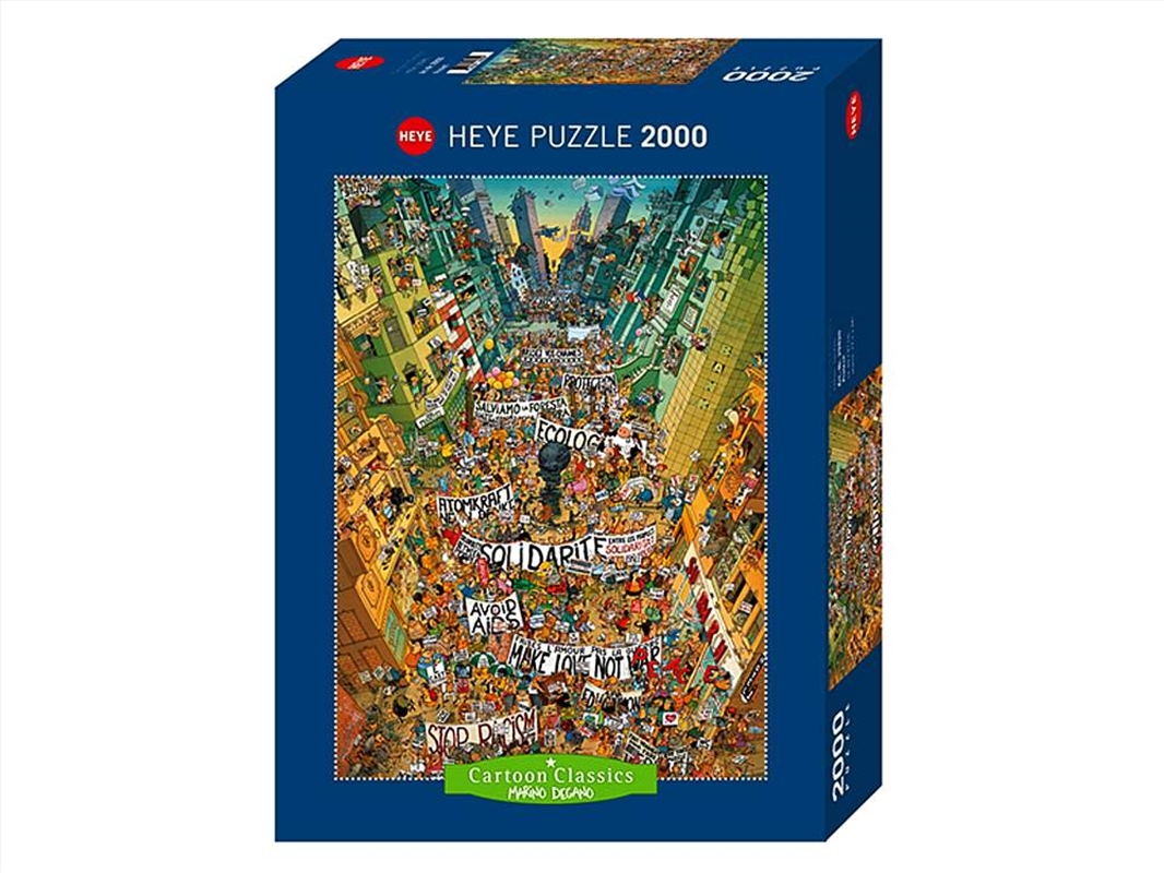 Degano Protest 2000 Piece/Product Detail/Jigsaw Puzzles