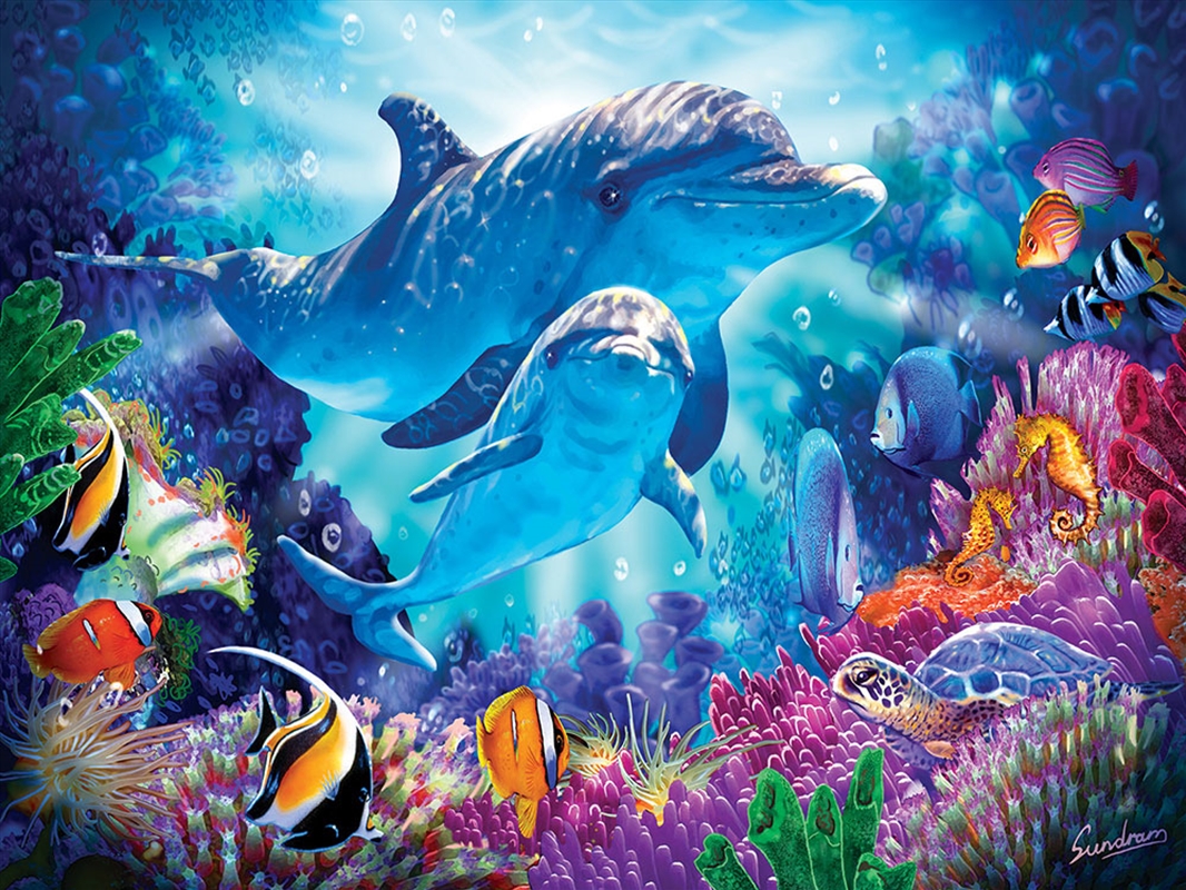 Dolphin Guardian 500 piece/Product Detail/Jigsaw Puzzles