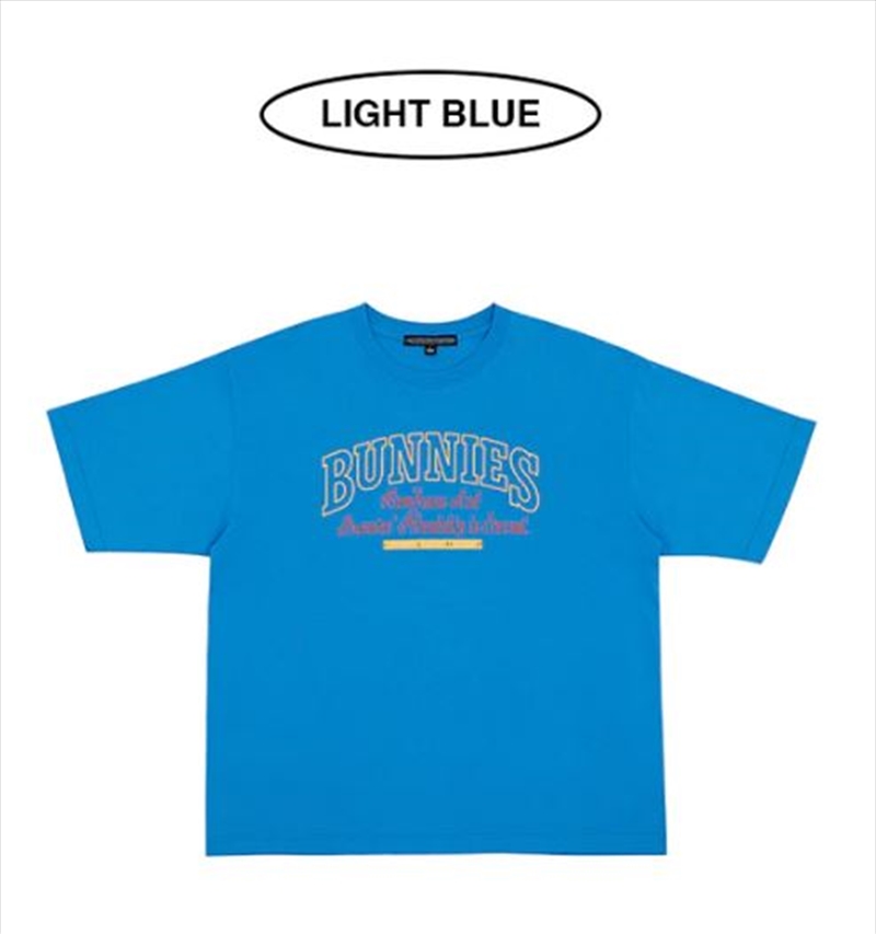 BUNNIES CAMP TEE BLUE NewJeans tシャツ - アイドル