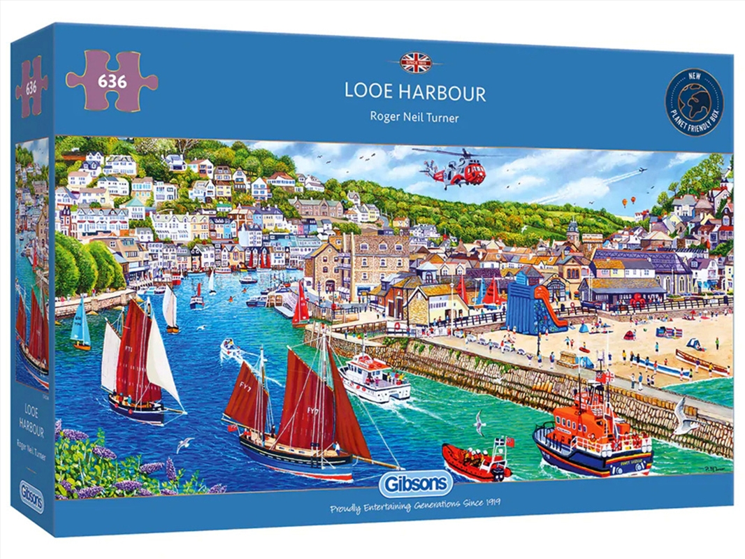 Looe Harbour 636 Piece/Product Detail/Jigsaw Puzzles