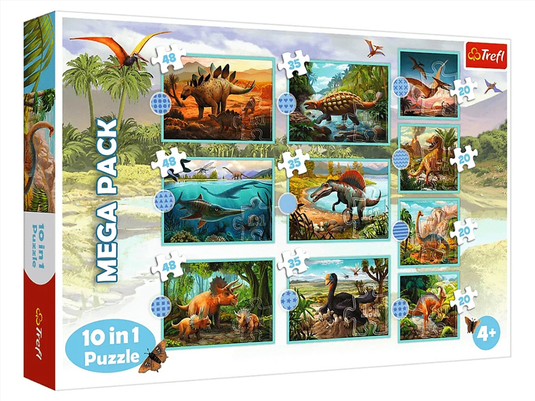 Meet All The Dinosaurs 10-In-1/Product Detail/Jigsaw Puzzles