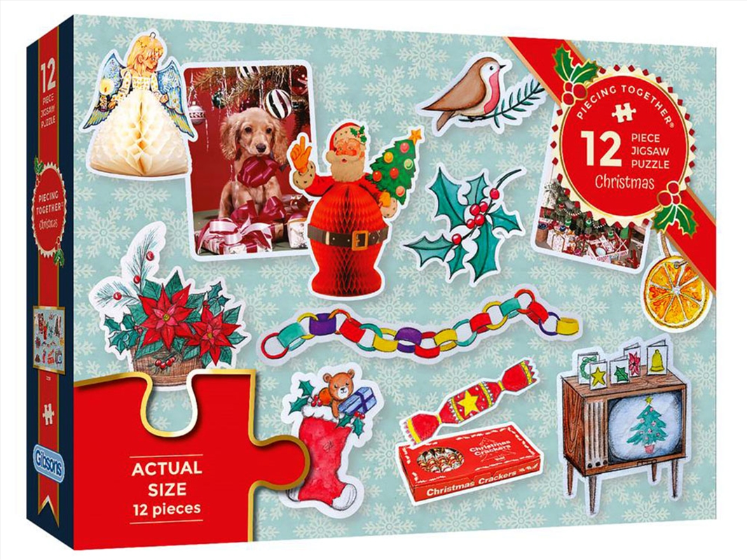 Piecing Together Christmas 12 Piece/Product Detail/Jigsaw Puzzles