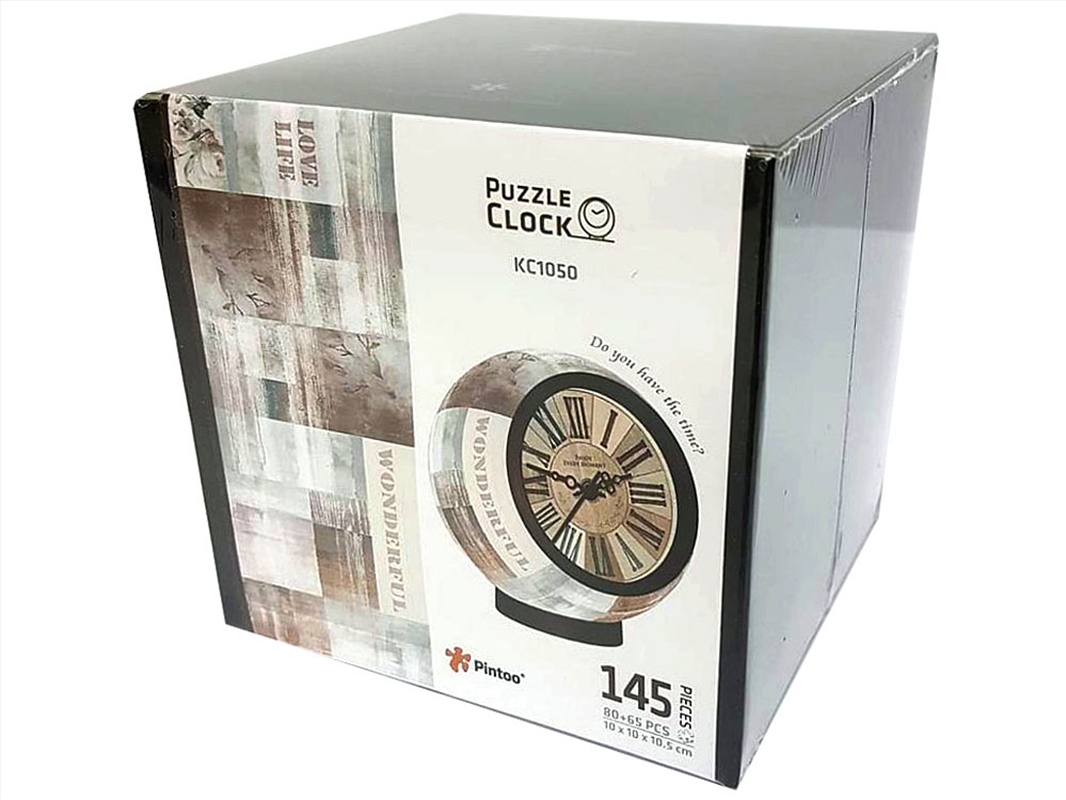 Puzzle Clock Country Brown/Product Detail/Jigsaw Puzzles