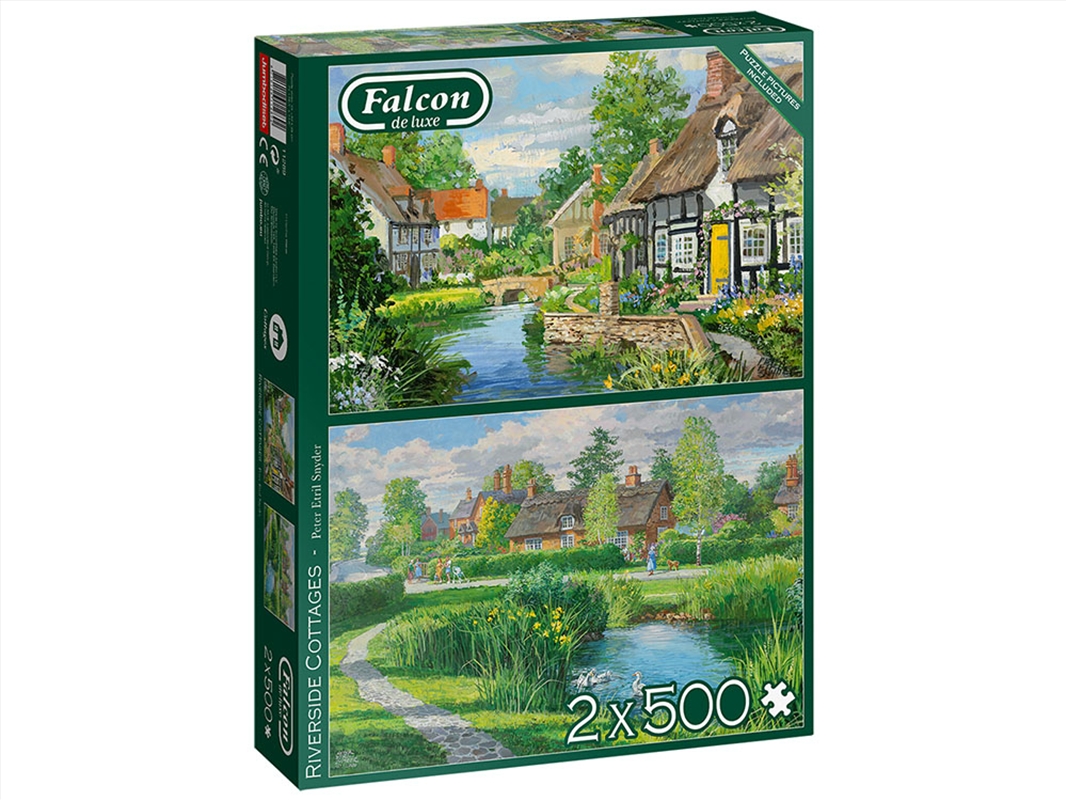 Riverside Cottages 2 X 500 Piece/Product Detail/Jigsaw Puzzles