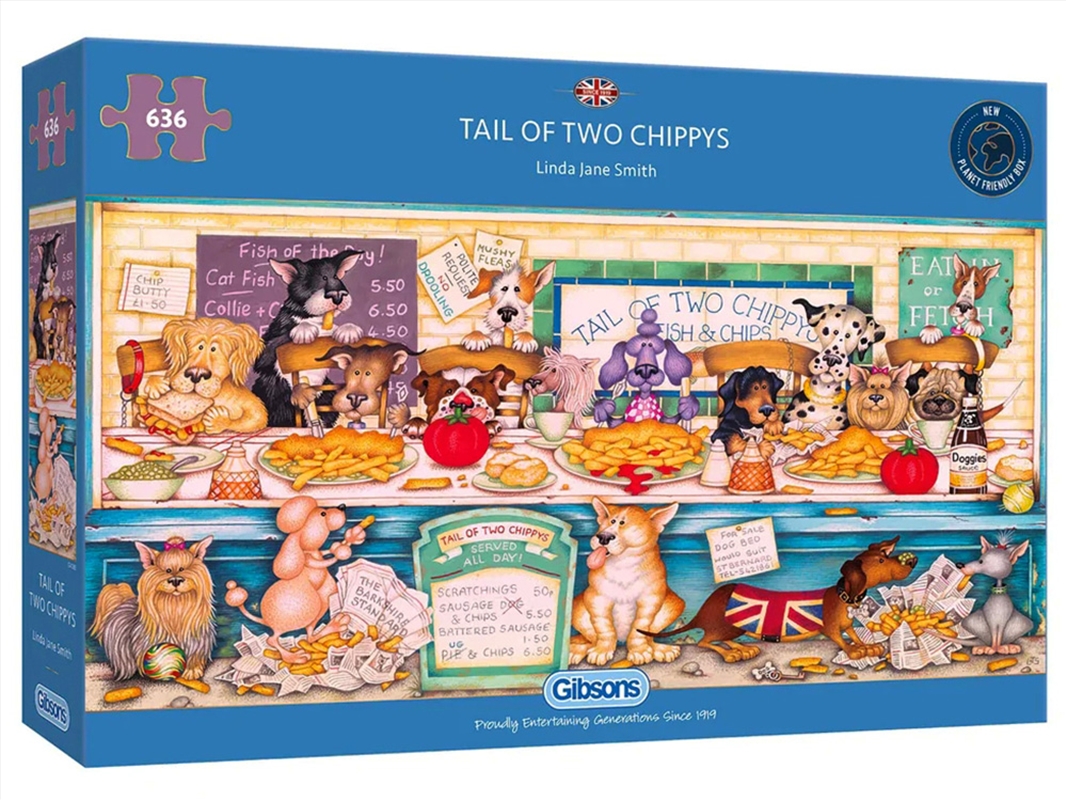 Tail Of Two Chippy's 636 Piece/Product Detail/Jigsaw Puzzles