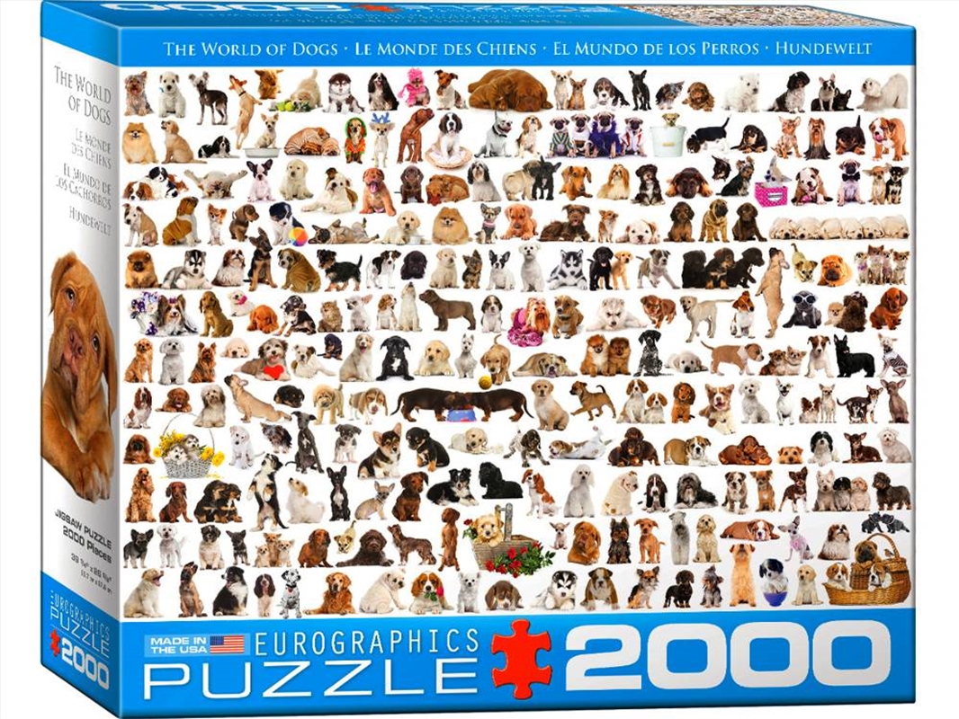 The World Of Dogs 2000 Piece/Product Detail/Jigsaw Puzzles