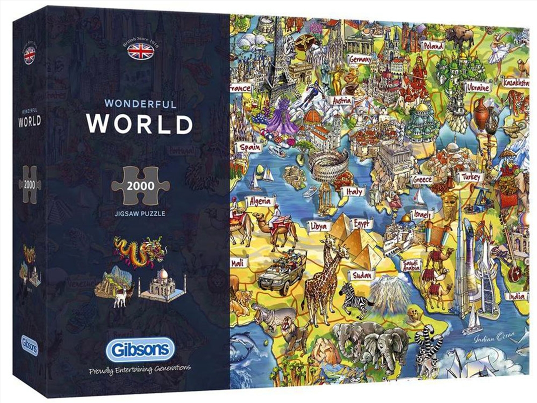 Wonderful World 2000 Piece/Product Detail/Jigsaw Puzzles