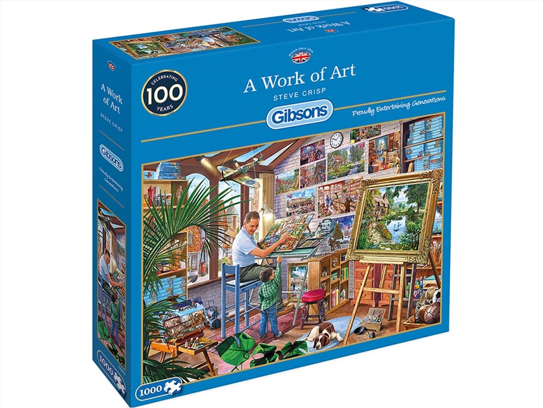 A Work Of Art 1000 Piece/Product Detail/Jigsaw Puzzles