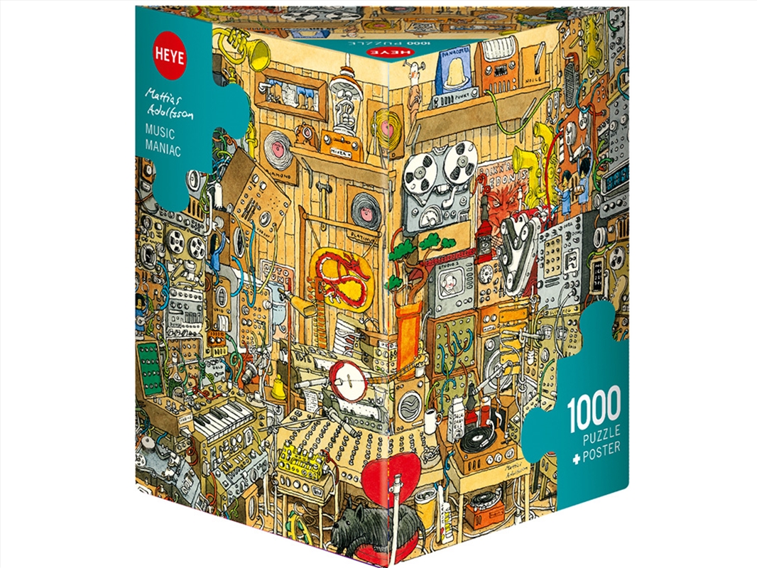 Adolfsson Music Maniac 1000 Piece/Product Detail/Jigsaw Puzzles