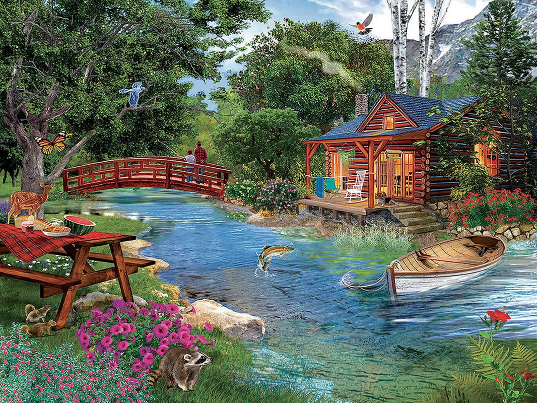 MasterPieces® REALTREE® Gone Fishing Jigsaw Puzzle, 1000 pc - Pay